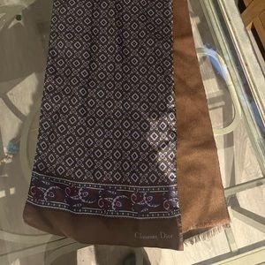 Dior Silk/Wool scarf